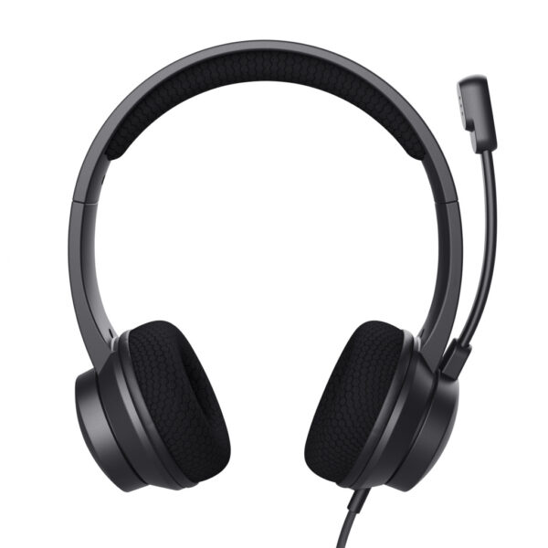 Trust HS-260 Headset Bedraad Neckband Kantoor/callcenter USB Type-A Zwart - Afbeelding 3