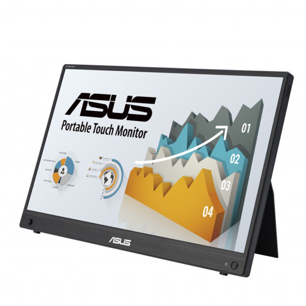ASUS ZenScreen MB16AHT computer monitor 39,6 cm (15.6") 1920 x 1080 Pixels Full HD Touchscreen Zwart - Afbeelding 2