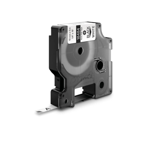 DYMO 18484 labelprinter-tape Zwart op wit - Afbeelding 4
