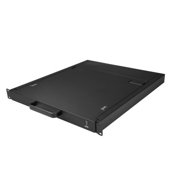 StarTech.com Single Port KVM Rack Console, KVM Switch met 19" LCD Scherm voor Server Rack, Universele 1U LCD KVM Lade met Kabels - Afbeelding 4