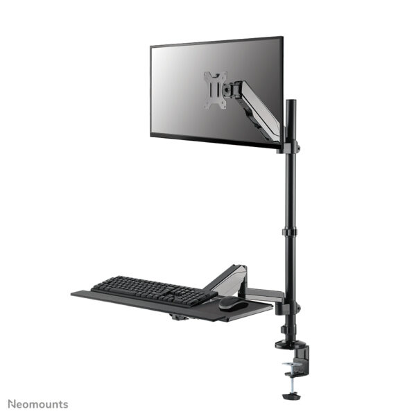 Neomounts DS90-325BL1 Zit-sta werkstation bureau 17-32" - gasveer