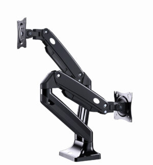 Gembird MA-DA2-03 flat panel bureau steun 88,9 cm (35") Zwart