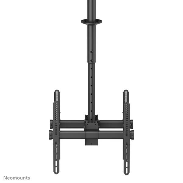 Neomounts NM-C440DBLACK Dual monitor/TV-beugel plafond 32-60" - h 56-91 cm - Afbeelding 3