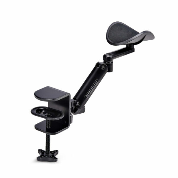 StarTech.com Verstelbare Armsteun voor Bureau, Ergonomische Arm/Elleboogsteun, 360-graden Rotatie, Kleminstallatie zonder Boren, - Afbeelding 2