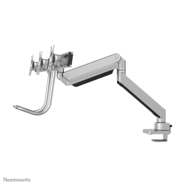 Neomounts NM-D775DX3SILVER Monitorarm 17-27" - gasveer - Topfix - 180°-stop - Afbeelding 6