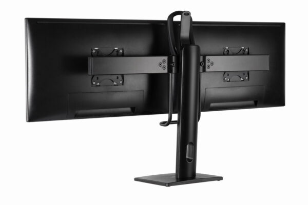 Gembird MS-D2-01 flat panel bureau steun 68,6 cm (27") Zwart - Afbeelding 7