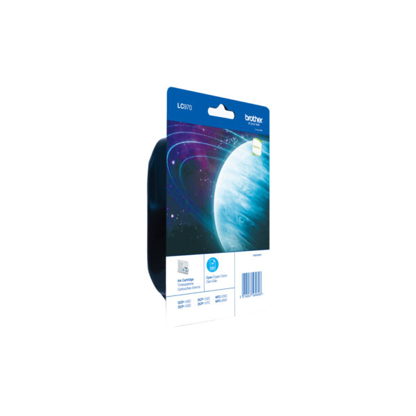 Brother LC970C inktcartridge 1 stuk(s) Origineel Cyaan - Afbeelding 2