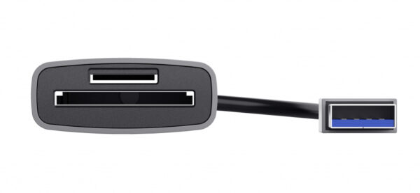 Trust Dalyx geheugenkaartlezer USB 3.2 Gen 1 (3.1 Gen 1) Aluminium - Afbeelding 4