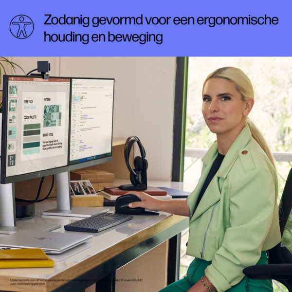 HP 920 Ergonomic Wireless Mouse - Afbeelding 6