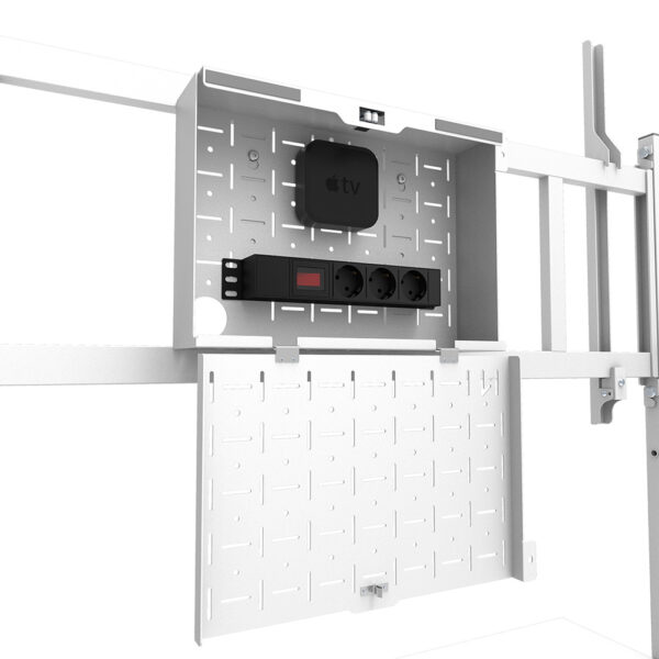 Neomounts FL50-575WH1 TV trolley 65-110" - snelle installatie - TÜV - Afbeelding 8