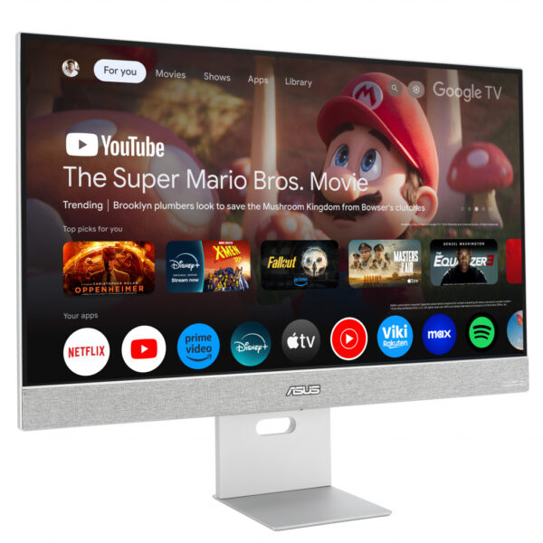 ASUS ZenScreen Smart Monitor MS27UC computer monitor 68,6 cm (27") 3840 x 2160 Pixels 4K Ultra HD LCD Grijs - Afbeelding 4