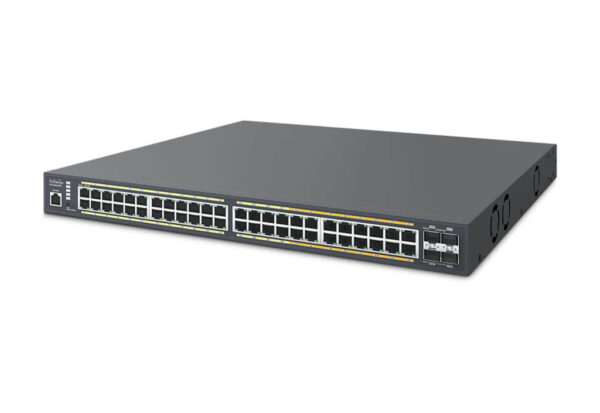 EnGenius ECS2552FP netwerk-switch Managed L2+ Gigabit Ethernet (10/100/1000) Power over Ethernet (PoE) Zwart - Afbeelding 4
