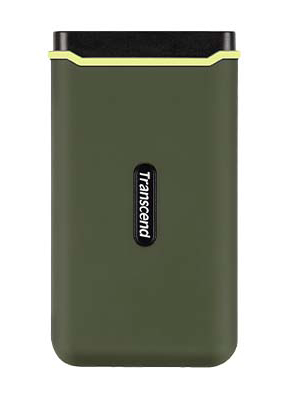 Transcend ESD380C 1 TB USB Type-a naar USB Type-C 3.2 Gen 2 (3.1 Gen 2) Groen