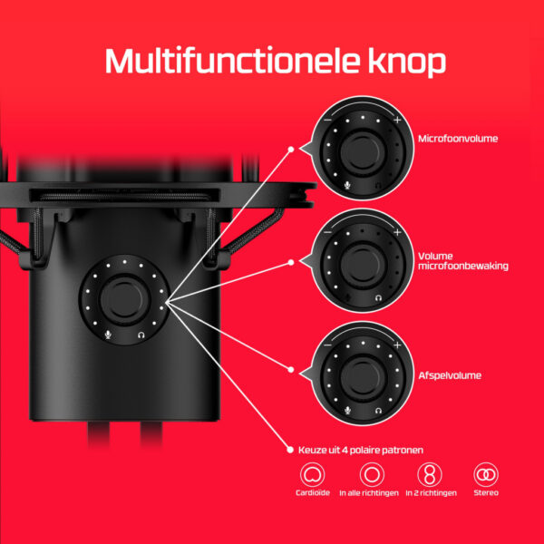 HP 872V1AA microfoon Zwart Podcastmicrofoon - Afbeelding 10