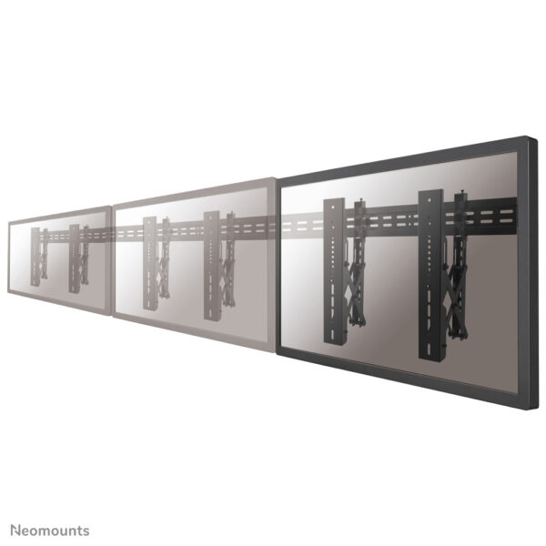 Neomounts LED-VW1000BLACK Videowall muurbeugel 40-75" - pull-out - max 50 kg - Afbeelding 4