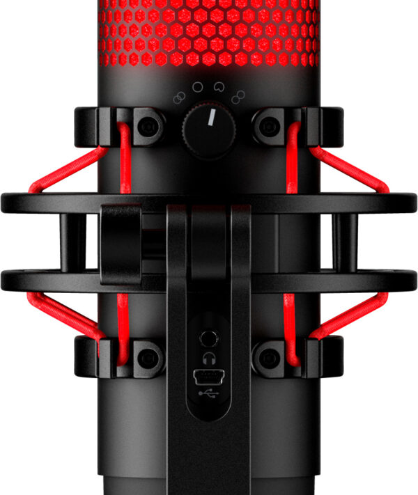 HyperX QuadCast Rood PC-microfoon - Afbeelding 6