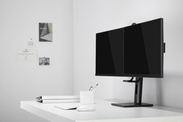 Gembird MS-D2-01 flat panel bureau steun 68,6 cm (27") Zwart - Afbeelding 16