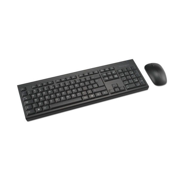 Kensington KM150 EQ toetsenbord Inclusief muis Kantoor RF Draadloos QWERTY US International Zwart