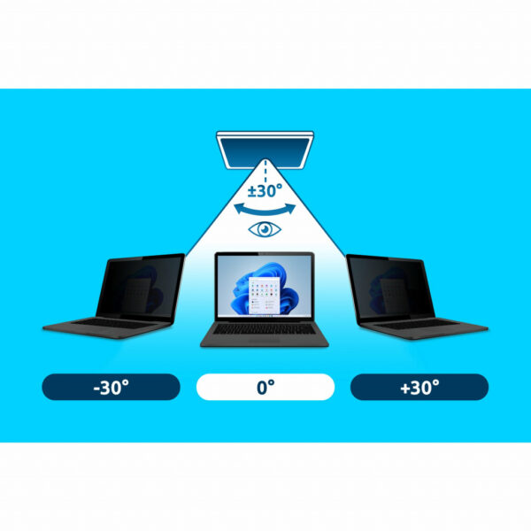 Kensington Privacy filter - 2-weg verwijderbaar voor 14" laptops 16:9 - Afbeelding 4