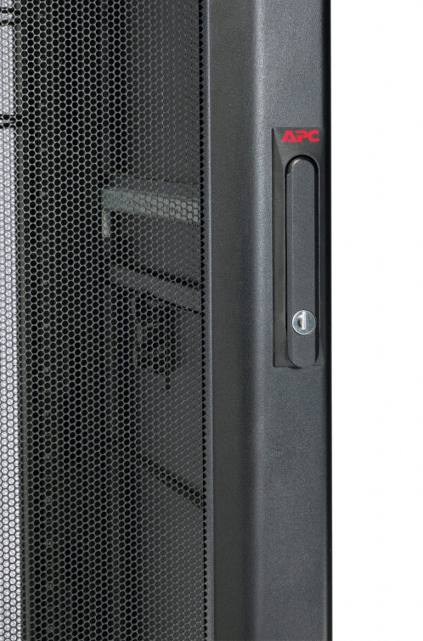 APC AR3100 NetShelter SX 42U 600mm(b) x 1070mm(d) 19" IT rack, behuizing met zijpanelen, zwart - Afbeelding 11
