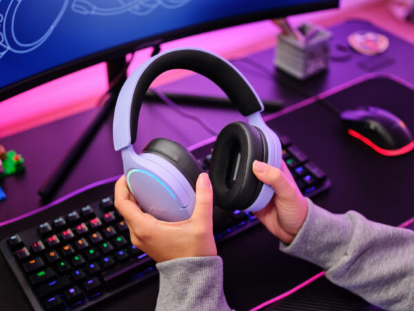 Trust GXT 490P FAYZO Headset Bedraad Hoofdband Gamen USB Type-A Zwart, Paars - Afbeelding 8