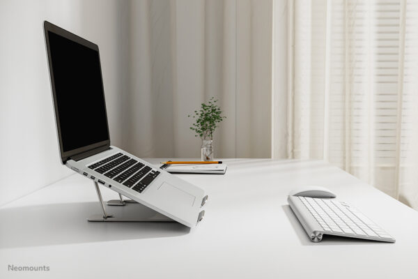 Neomounts NSLS085SILVER Laptopstandaard 10-17" - opvouwbaar - compact - universeel - Afbeelding 19