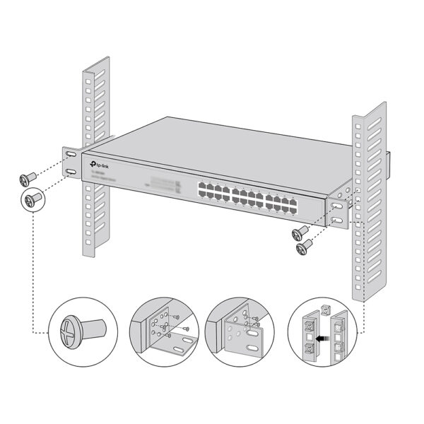 TP-Link Omada RackMount Kit-13 Montageset - Afbeelding 3