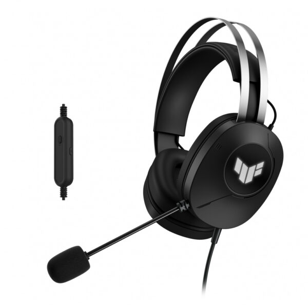 ASUS TUF Gaming H1 Gen II Headset Bedraad Hoofdband Gamen USB Type-A Zwart - Afbeelding 8