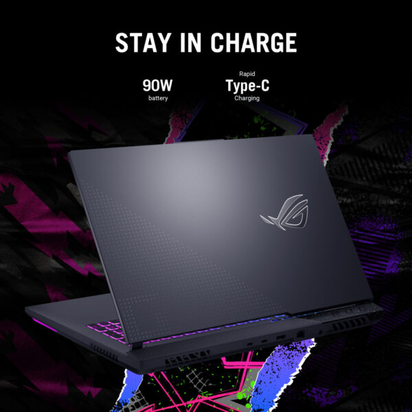 ASUS ROG Strix G17 G713PI-HX130W AMD Ryzen™ 9 7940HX Laptop 43,9 cm (17.3") Full HD 16 GB DDR5-SDRAM 1 TB SSD NVIDIA GeForce RTX - Afbeelding 18