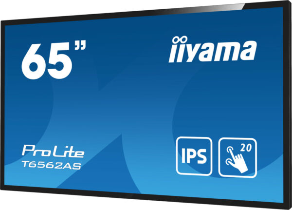 iiyama T6562AS-B1 beeldkrant Interactief flatscreen 163,8 cm (64.5") IPS 500 cd/m² 4K Ultra HD Zwart Touchscreen Type processor - Afbeelding 6