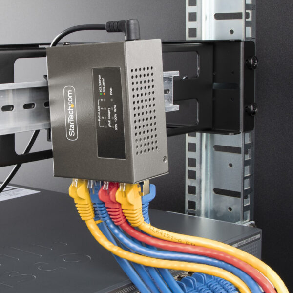 StarTech.com 4-Port Multi-Gigabit PoE++ Injector, 5/2.5/1G Ethernet (NBASE-T), PoE/PoE+/PoE++ (802.3af/802.3at/802.3bt), 160W Po - Afbeelding 10