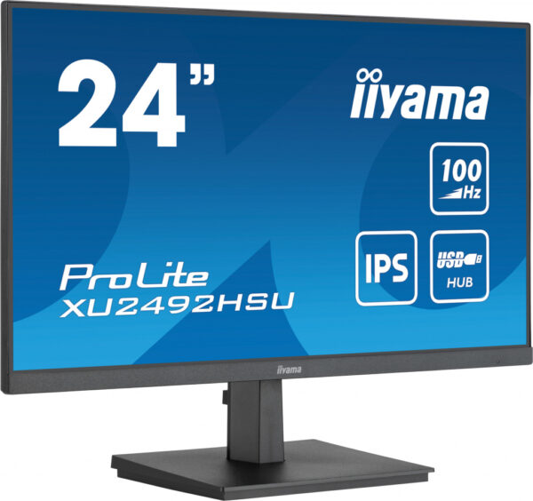 iiyama ProLite XU2492HSU-B6 computer monitor 60,5 cm (23.8") 1920 x 1080 Pixels Full HD LED Zwart - Afbeelding 2