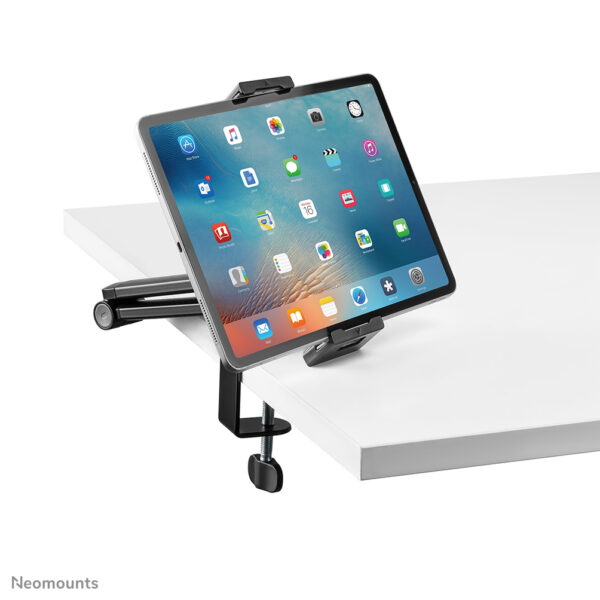 Neomounts DS15-545BL1 Tablet houder bureauklem 4.7-12.9" - universeel - full motion - Afbeelding 4