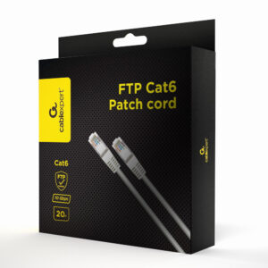 Gembird PPB6-20M netwerkkabel Wit Cat6 F/UTP (FTP)