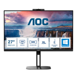 AOC V5 Q27V5CW/BK computer monitor 68,6 cm (27") 2560 x 1440 Pixels Quad HD LED Zwart