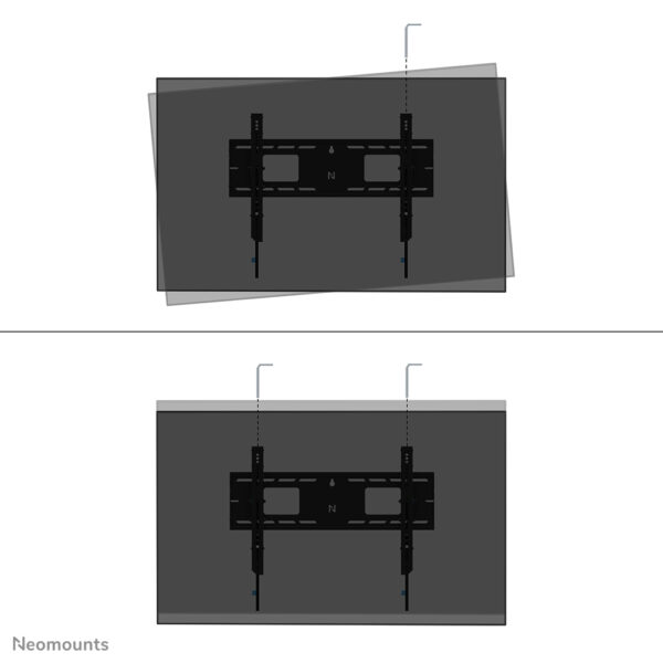 Neomounts WL35-750BL16 Heavy duty muurbeugel 42-86" - kantelbaar - vergrendelbaar - snelle installatie - TÜV - Afbeelding 11