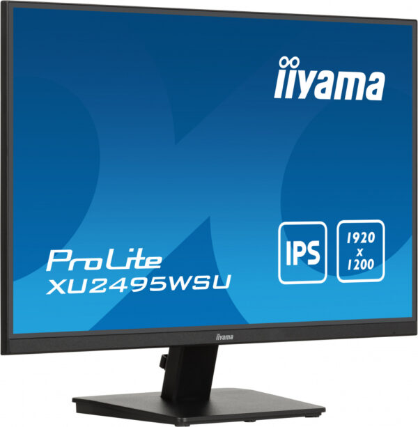 iiyama ProLite XU2495WSU-B7 computer monitor 61 cm (24") 1920 x 1200 Pixels 4K Ultra HD LED Zwart - Afbeelding 3