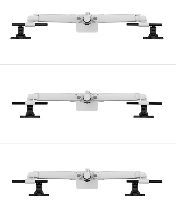 Neomounts DS65S-950WH2 Monitorarm 24-34" - gasveer - Topfix - multi-instelbaar - 180°-stop - Afbeelding 6
