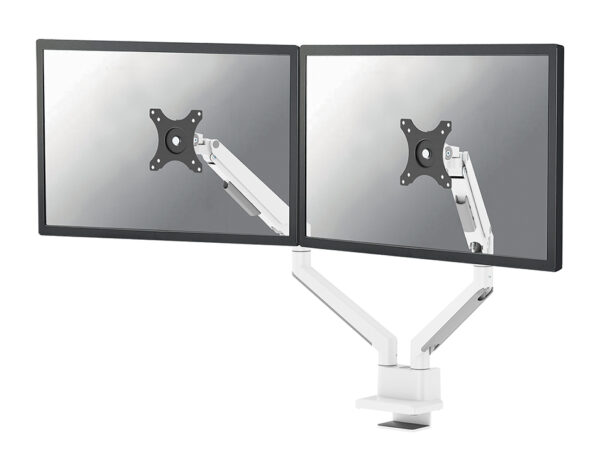 Neomounts DS70-250WH2 Monitorarm 17-32" - gasveer - Topfix - 180°-stop