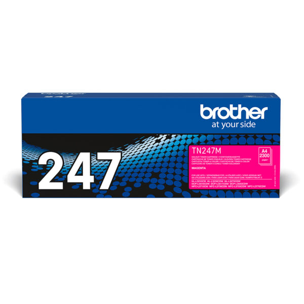 Brother TN-247M tonercartridge 1 stuk(s) Origineel Magenta
