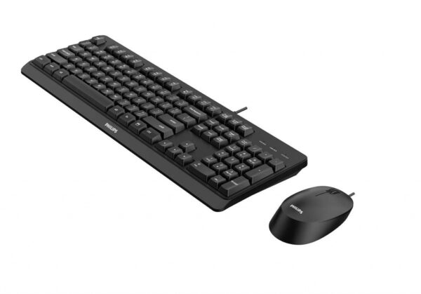 Philips 2000 series SPT6207BL/00 toetsenbord Inclusief muis Universeel USB QWERTY Engels Zwart - Afbeelding 4