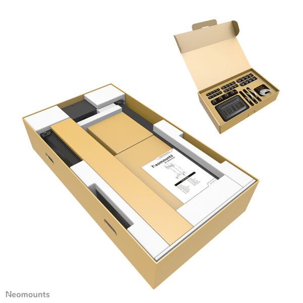 Neomounts FL55-875BL1 TV trolley 55-100" - gemotoriseerd - TÜV - Afbeelding 14