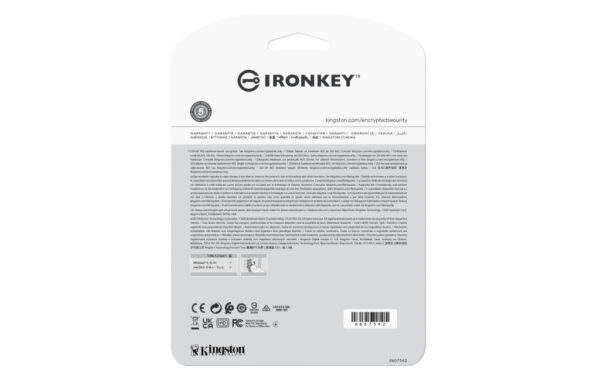 Kingston Technology IronKey 32GB Vault Privacy 50 AES-256 versleuteling, FIPS 197 - Afbeelding 3
