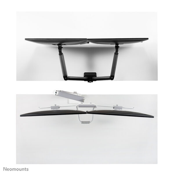 Neomounts DS75-450WH2 Monitorarm 17-32" - gasveer - Topfix - 180°-stop - Afbeelding 11