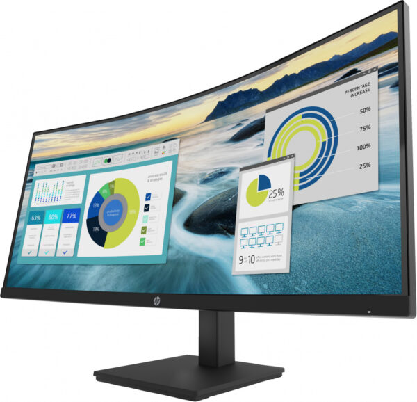 HP P34hc G4 WQHD USB-C Curved monitor - Afbeelding 2