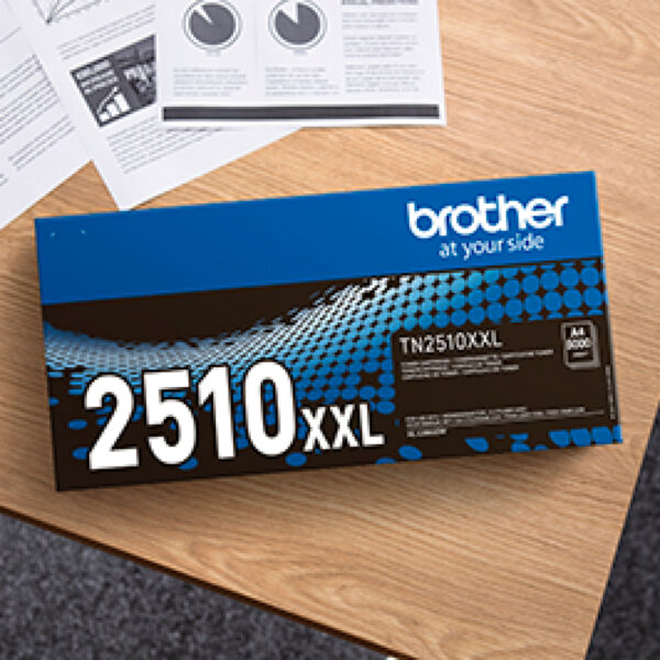 Brother TN2510XXL tonercartridge 1 stuk(s) Origineel Zwart - Afbeelding 4