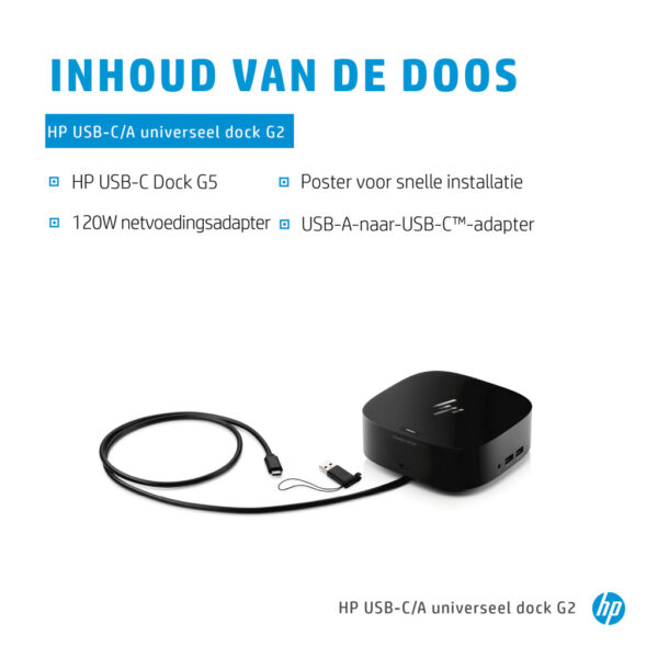 HP USB-C dock G5 - Afbeelding 13