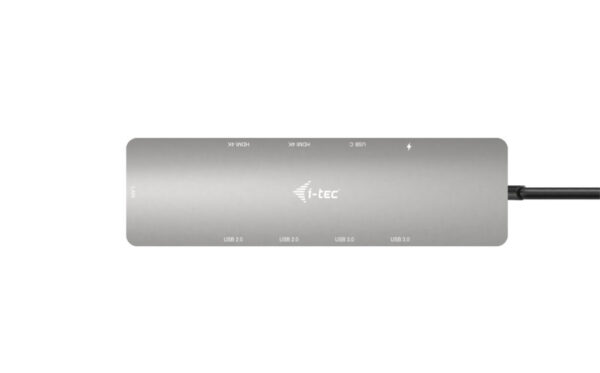 i-tec USB-C Nano 2x HDMI Docking PD 100W - Afbeelding 2