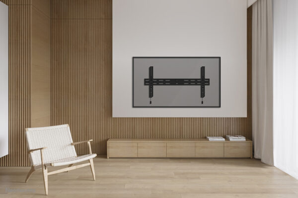 Neomounts WL35S-850BL18 TV-beugel wand 43-86" - kantelbaar - vergrendelbaar - snelle installatie - Afbeelding 13