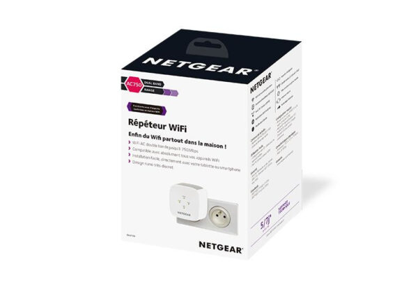 NETGEAR EX3110 Netwerkrepeater Wit - Afbeelding 2